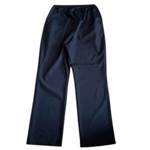 oobe Maternity Pants Womens Medium x 31" Black straight leg Uniform Work